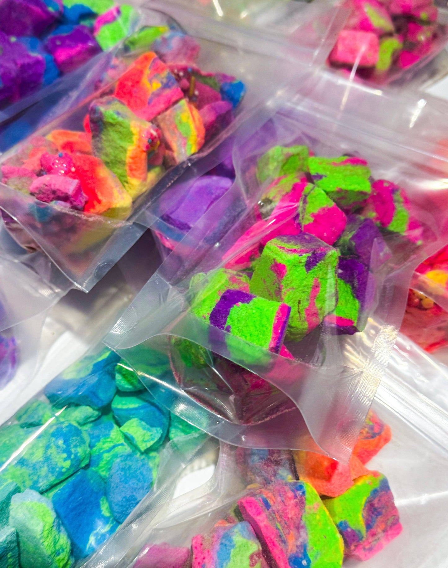 Bath crumble pouches 🌈 🌈: Juicy Watermelon Bath Rubble 150g