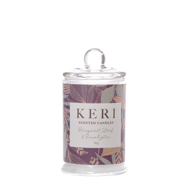 Scented Jar Candle - 90g Bergamot & Eucalyptus