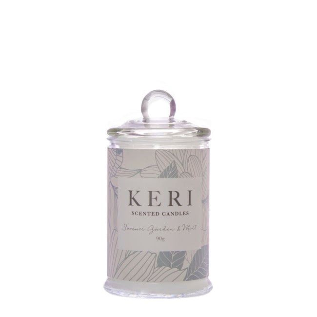 Scented Jar Candle - 90g Summer Garden & Mint