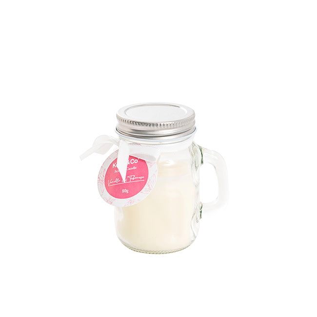 Scented Mason Jar Candle - 80g