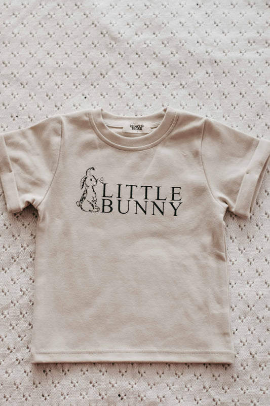 Tee: Little Bunny (Text): size 00