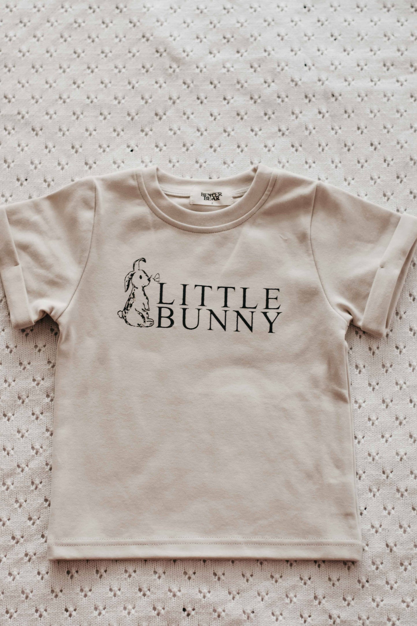 Tee: Little Bunny (Text): 0