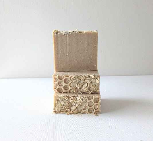 HONEY, OATMEAL MILK AND OATMEAL  SOAP