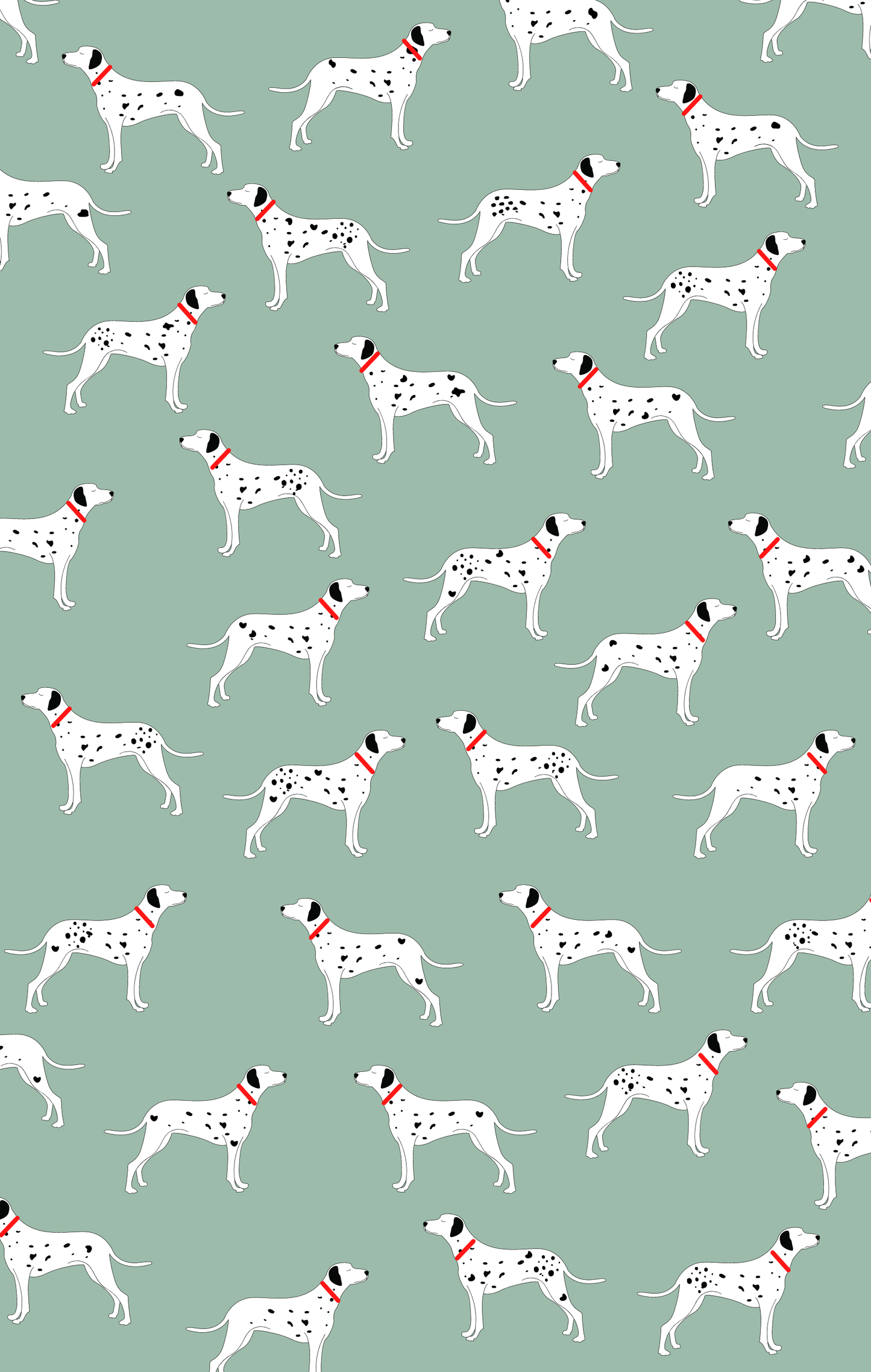Tea Towel - Dalmatians: Hangsell (Carded)