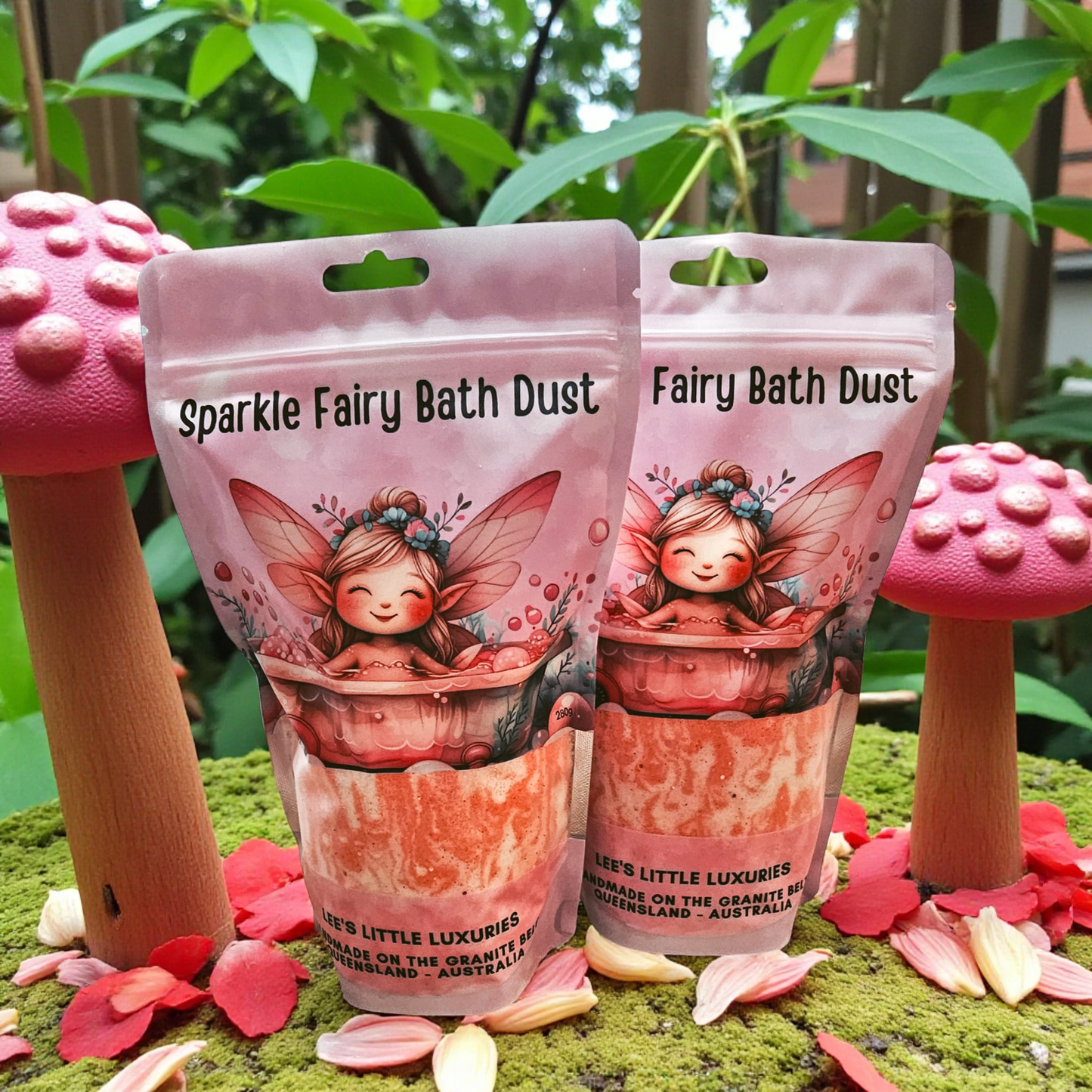 Sparkle Fairy Bath Dust - Enriched With Cocoa Butter: 50gm Shot Pot