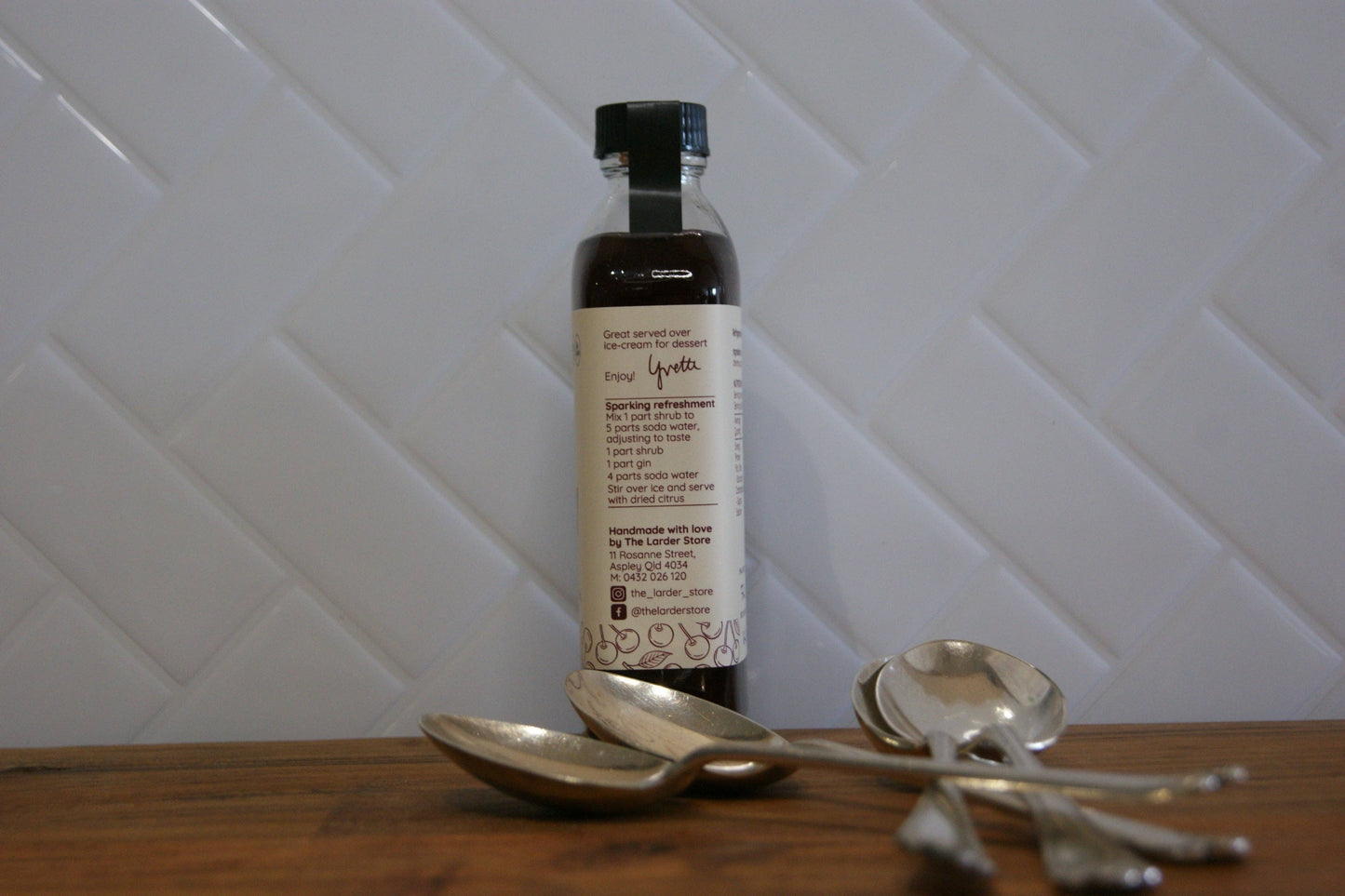 Sour Cherry Shrub: 200ml