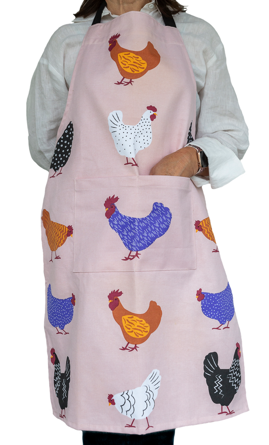 Apron (Heavy Drill) - Bright Hens