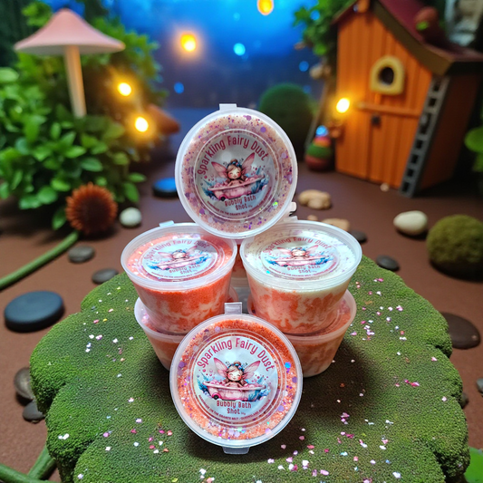 Sparkle Fairy Bath Dust - Enriched With Cocoa Butter: 50gm Shot Pot