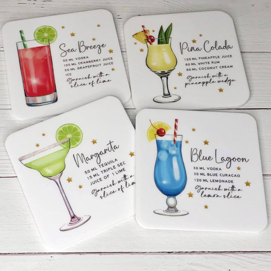 Cocktail Coaster Set