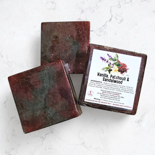 Vanilla, Patchouli & Sandalwood Soap