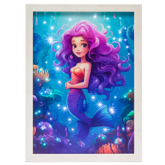 Light Up Frame; Mermaid