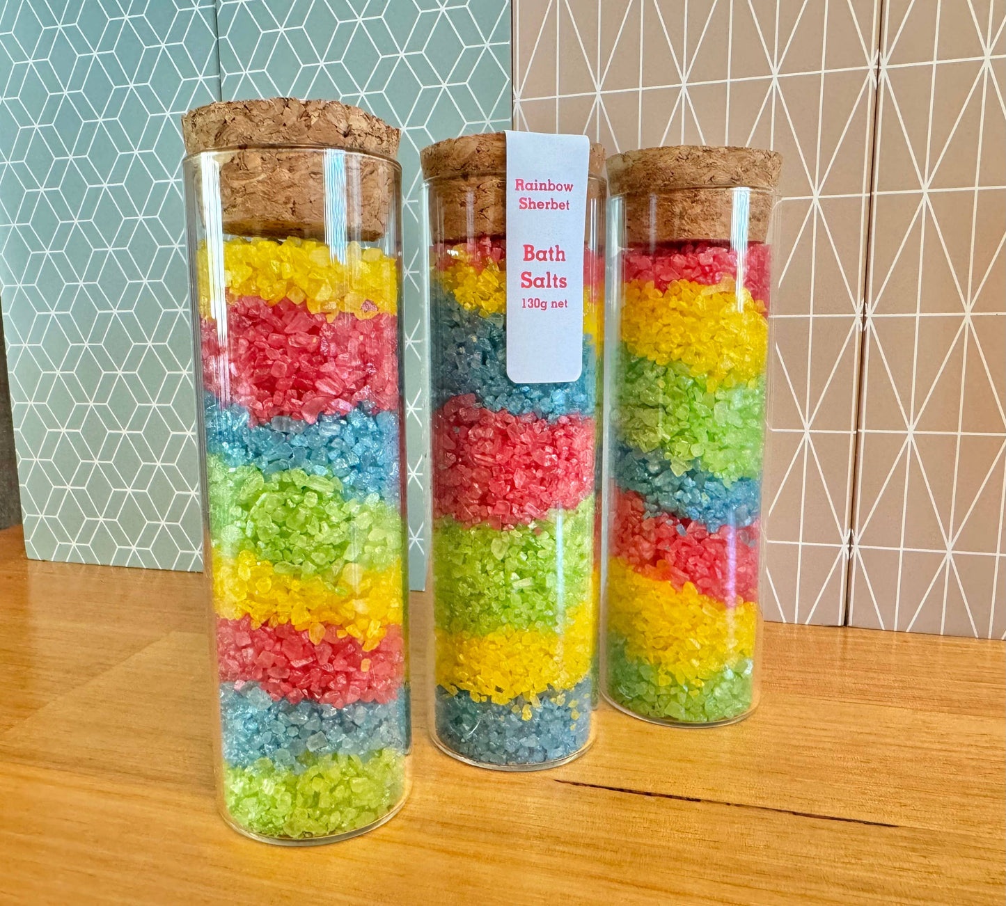 Rainbow Sherbet Bath Salts