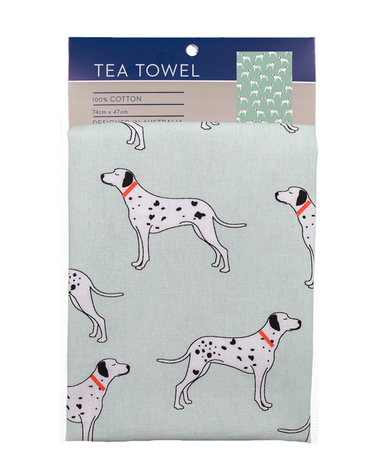 Tea Towel - Dalmatians: Hangsell (Carded)