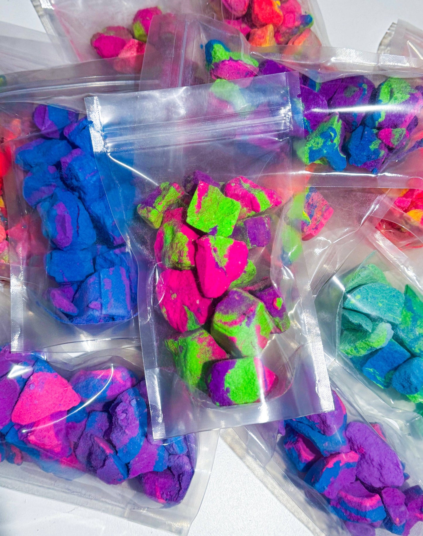 Bath crumble pouches 🌈 🌈: Juicy Watermelon Bath Rubble 150g