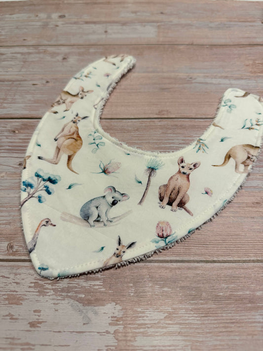 Baby Bib - Dribble Bib - Aussie Wishes 