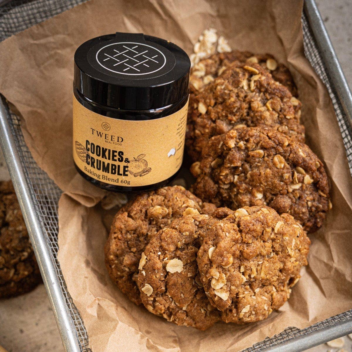 Cookies and Crumble Baking Blend: Satchel 50g