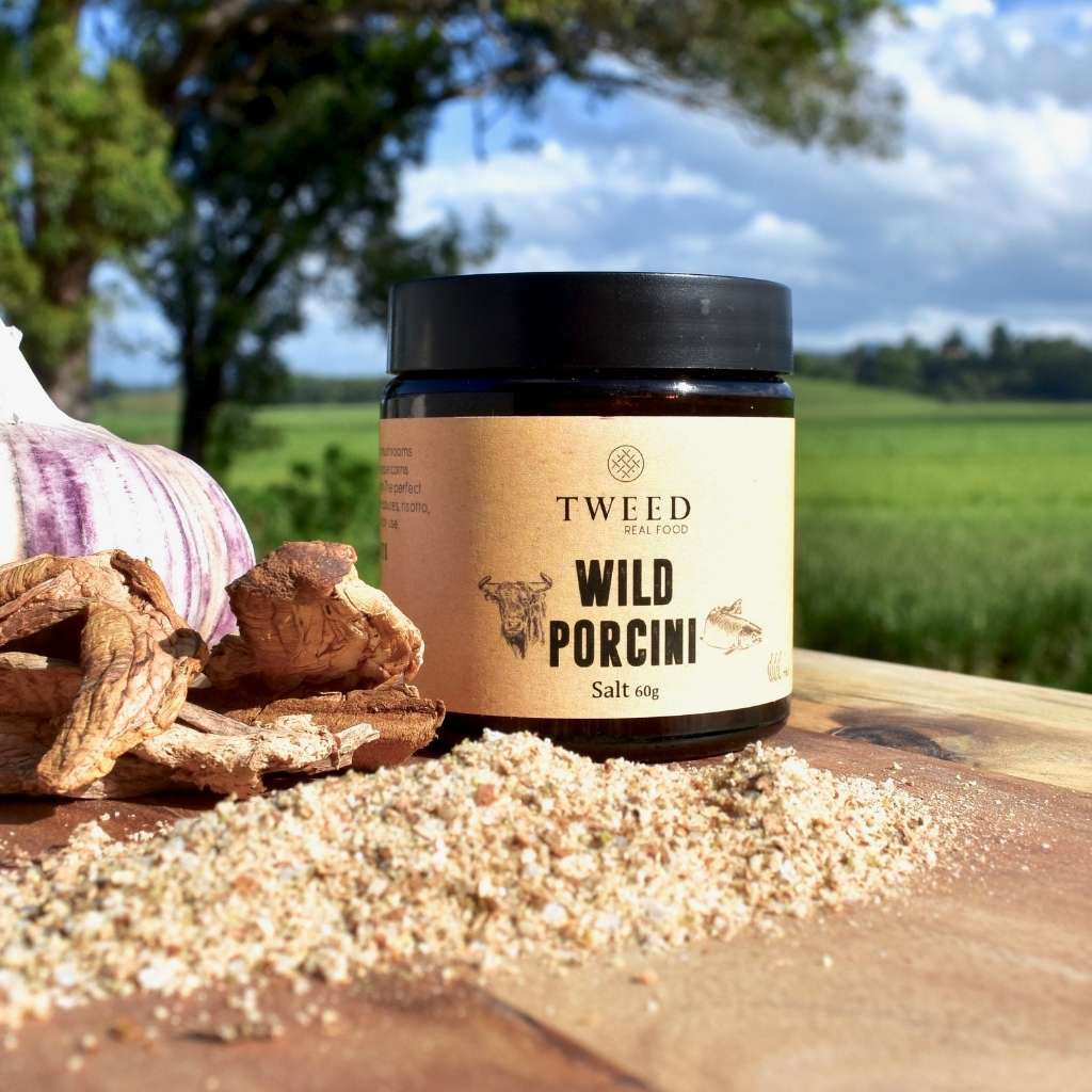 Wild Porcini Salt: Satchel 60g