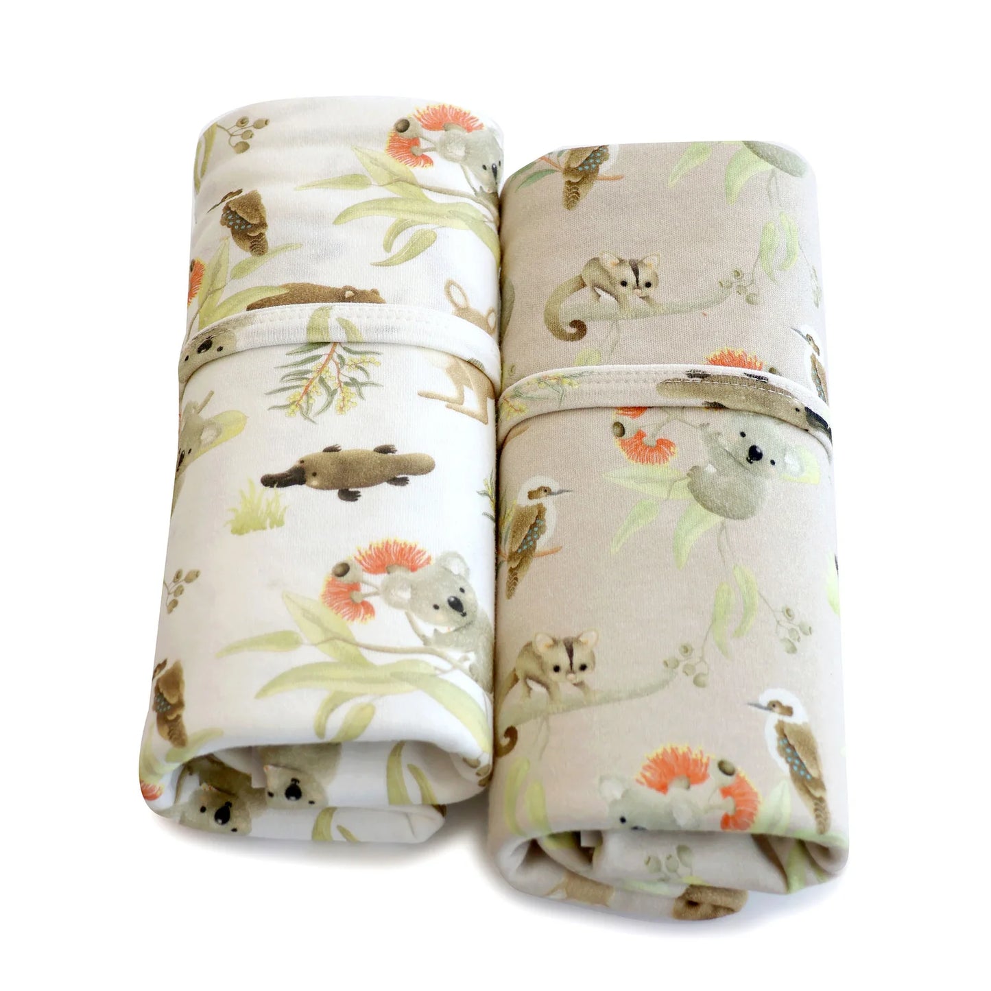 2 Pack Jersey Wrap - Aussie Animals
