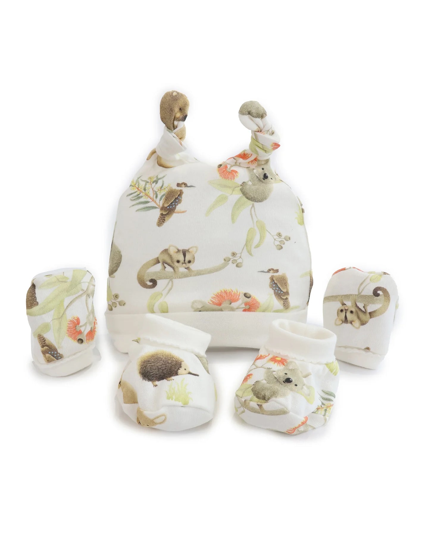 3 Pce Newborn Set - Aussie Animals