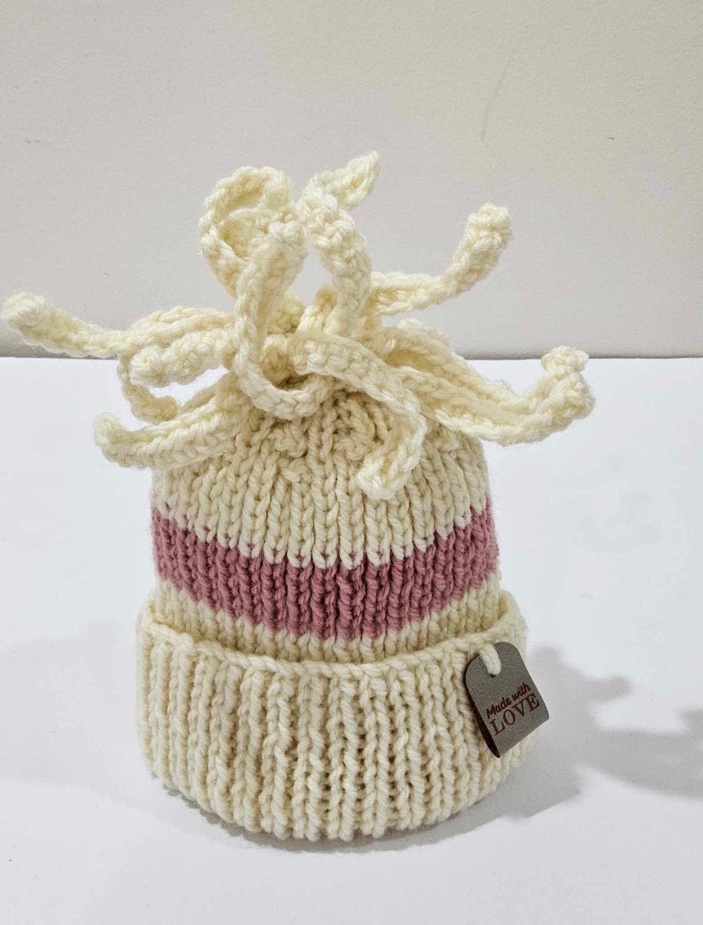 Handmade Ribbed Baby Beanies