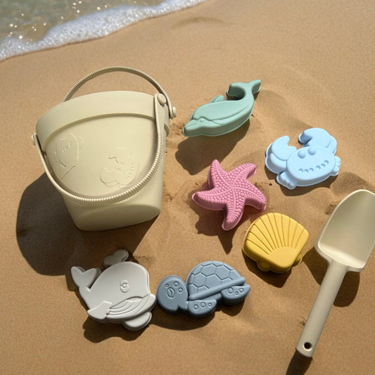 Silicone Sand Bucket Play Set