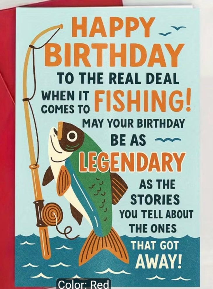Birthday Card For Him - Car