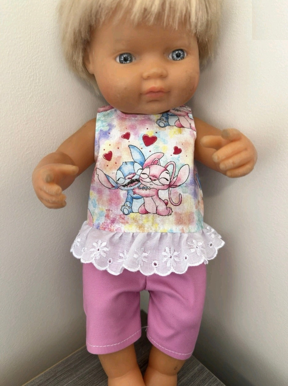 38cm Miniland Doll Clothes - 2 Piece