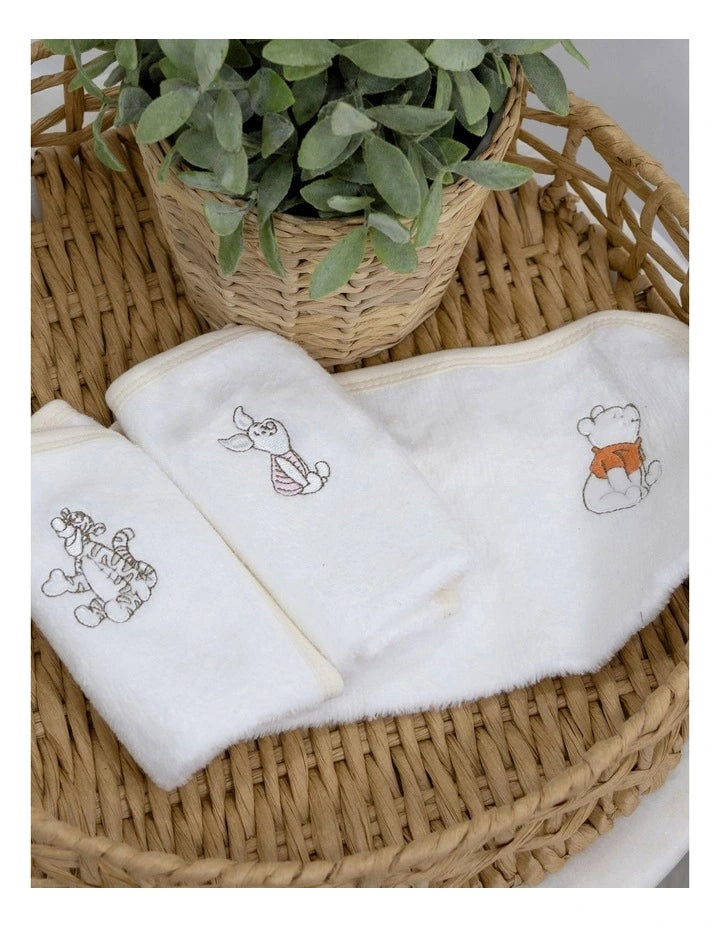 3 Pack Wash Cloths - Winnie the Pooh