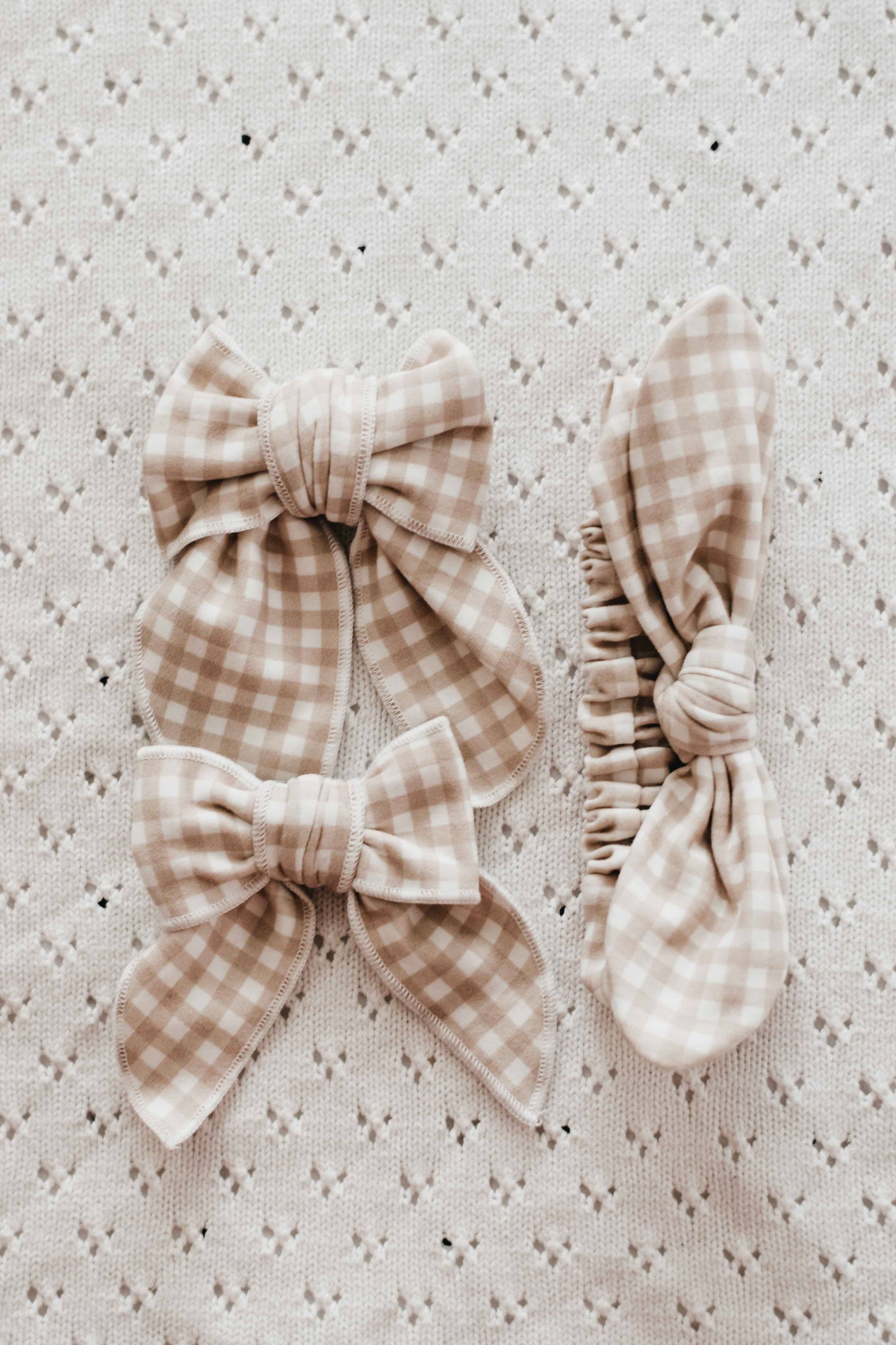 Bows: Gingham: Standard Bow