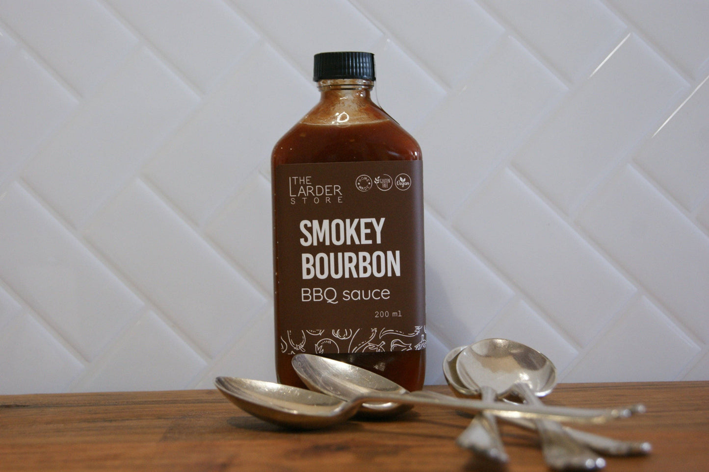 Smokey Bourbon BBQ Sauce "AWARD WINNING": 50ml