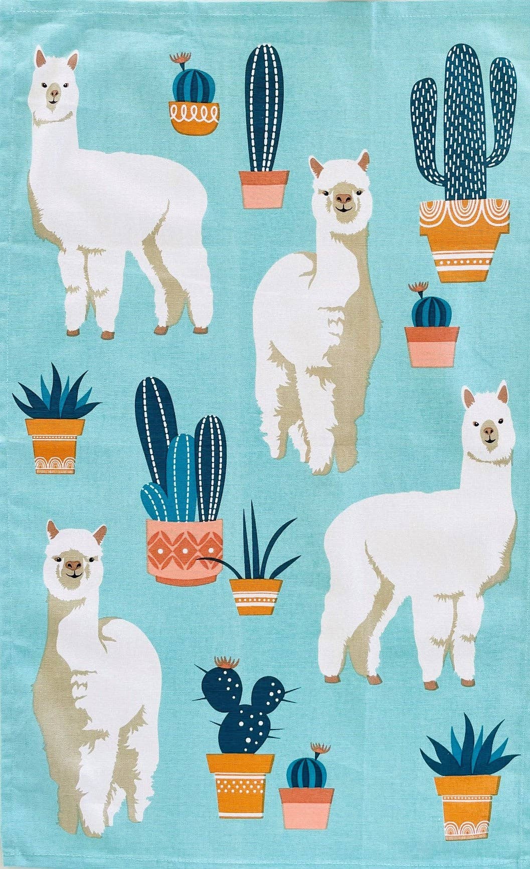 Tea Towel - Alpaca: Hangsell (Carded)
