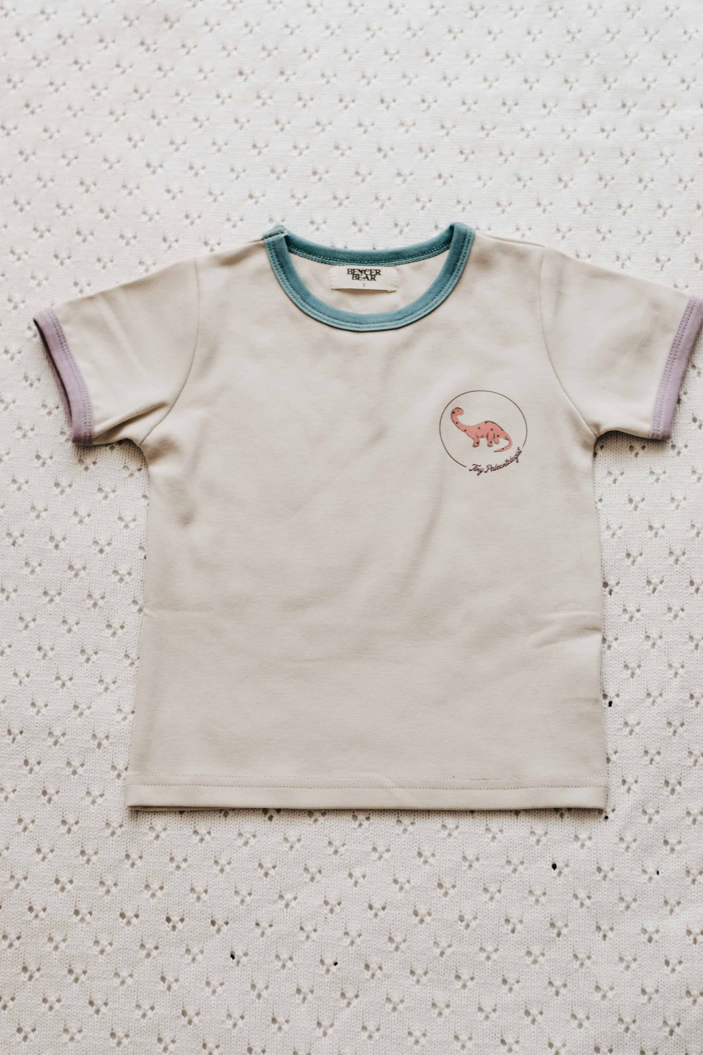 Tiny Paleontologist Bodysuit/Tee - Bright: size 1