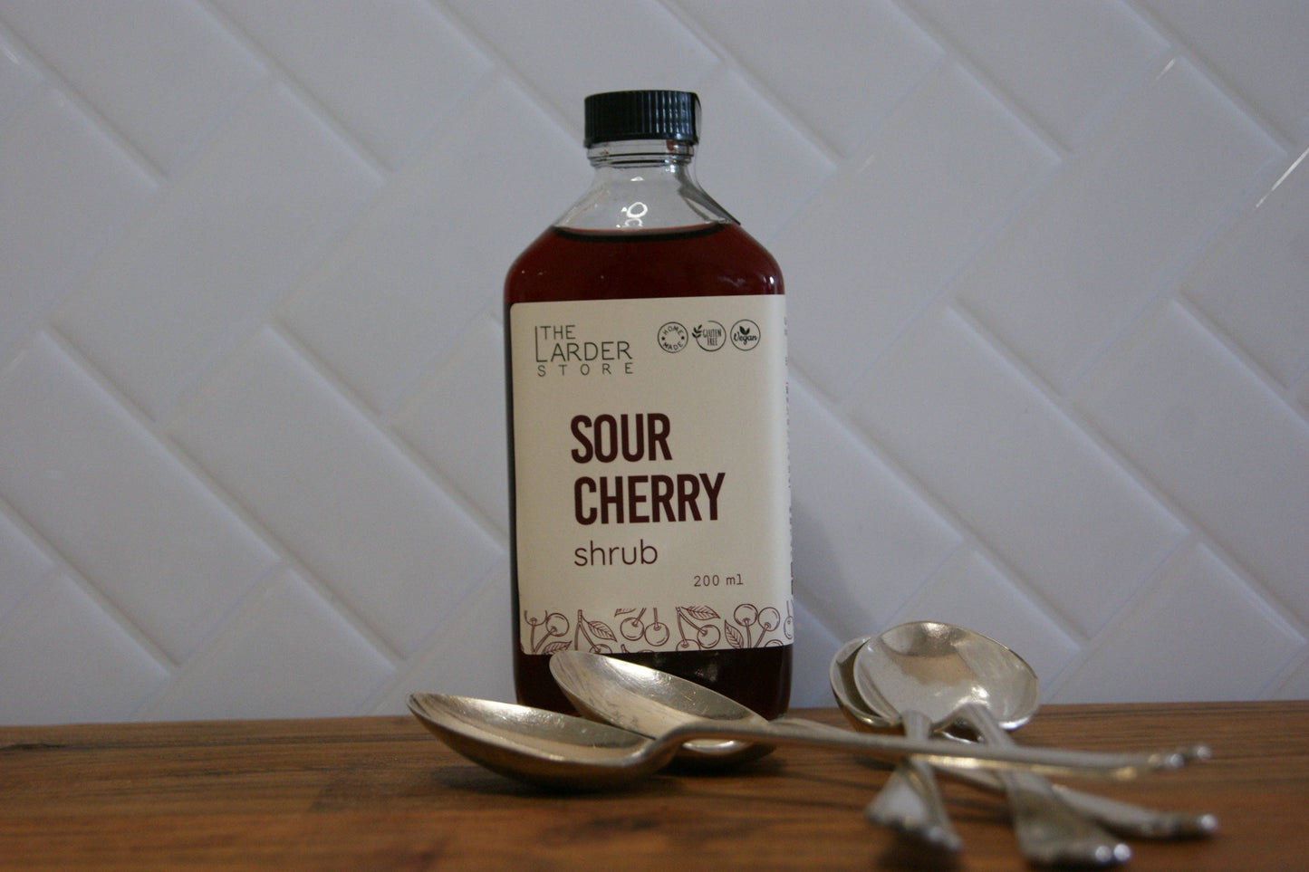 Sour Cherry Shrub: 200ml