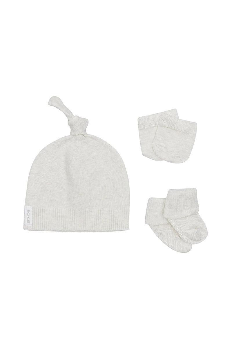 Bond Baby Organic Beanie Set