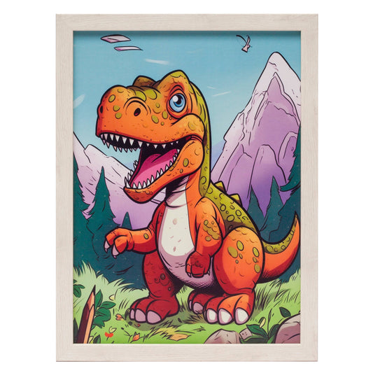 Light Up Frame; Dinosaur