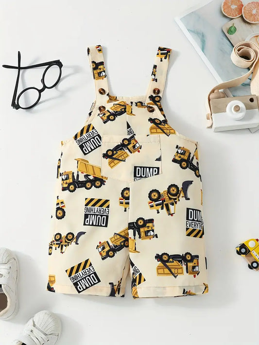 Short Leg Overalls - Size 12 - 18 months