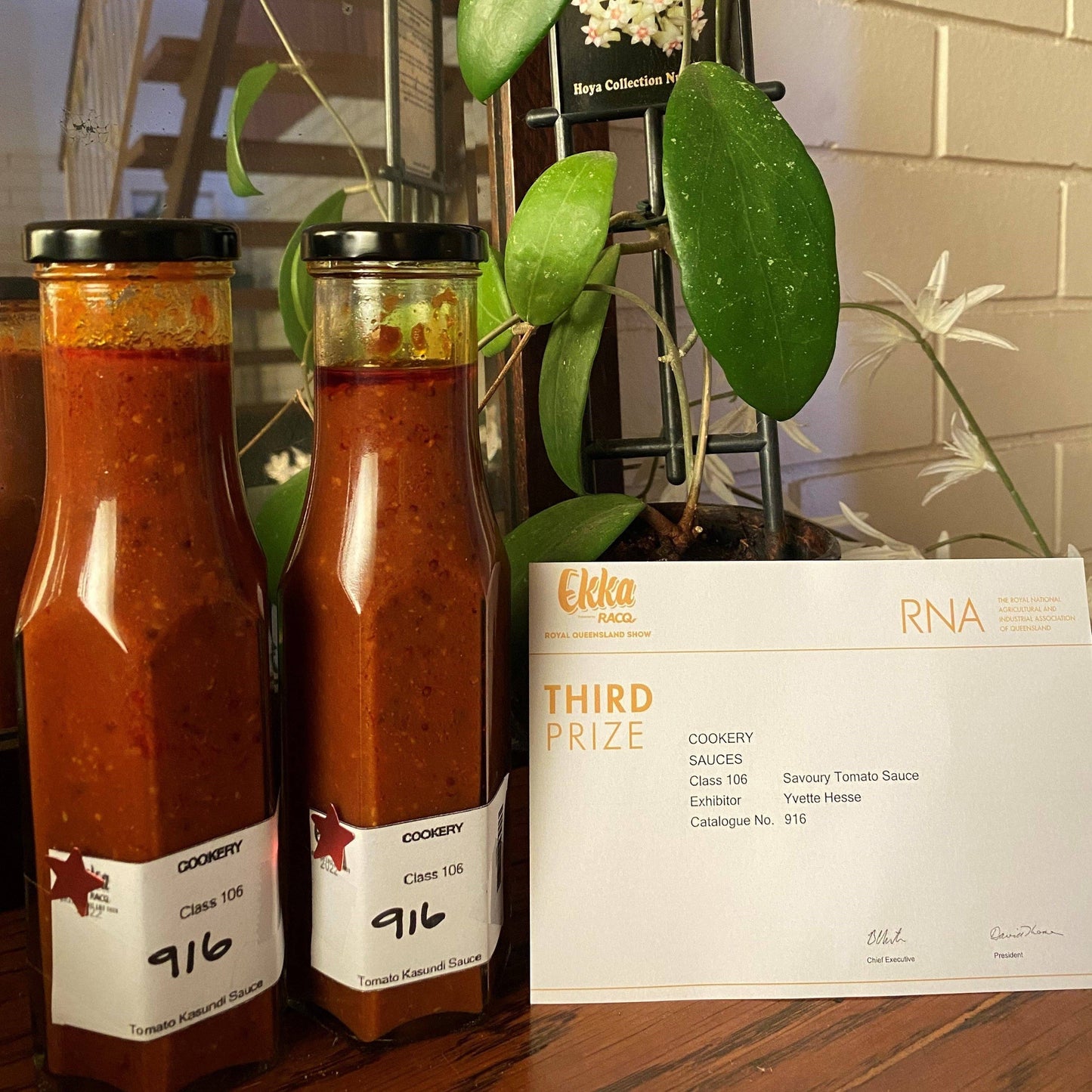 Tomato Kasundi Sauce "AWARD WINNING": 90g