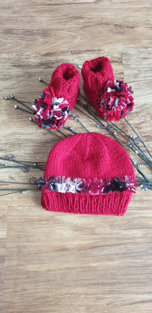 Beanie & Bootee set