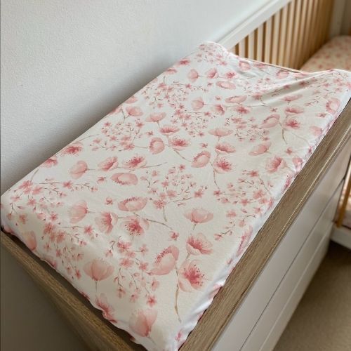 Fitted Jersey Cotton Bassinet Sheet/Change Table Cover