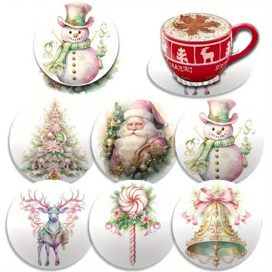 Christmas Coasters - Set of 6