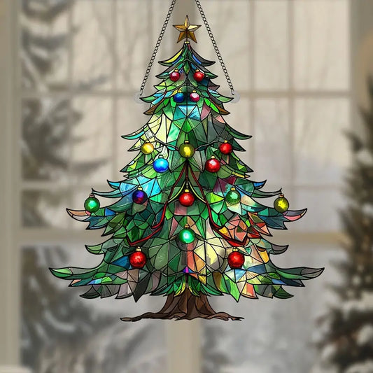 Christmas Ornament - Christmas Tree Sun Catcher