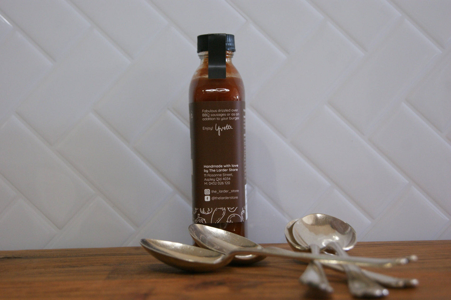 Smokey Bourbon BBQ Sauce "AWARD WINNING": 50ml
