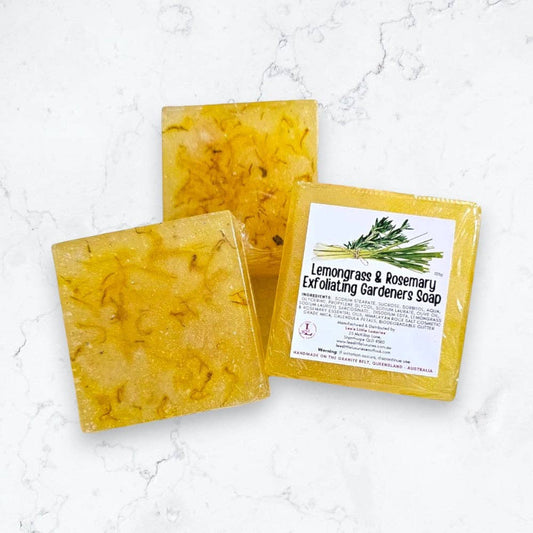 Lemongrass & Rosemary Essential Oil Gardeners Soap