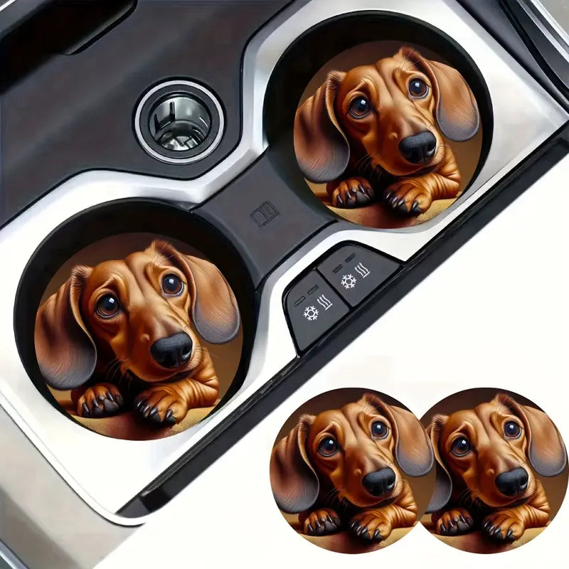 Coasters for car cup holders