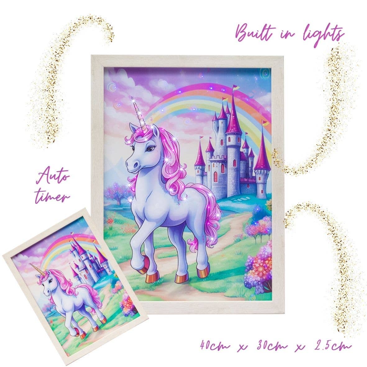 Light Up Frame; Unicorn