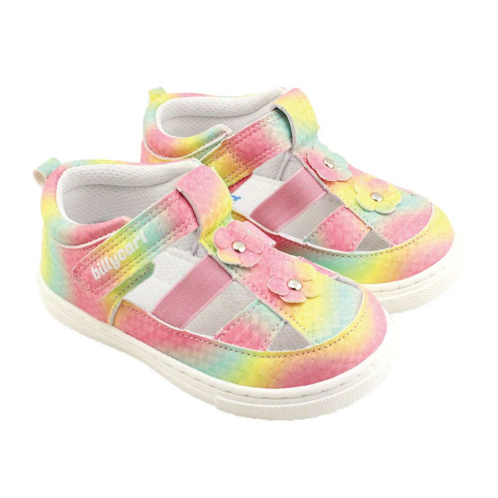 AMELIA rainbow toddler girls sandals Size 8