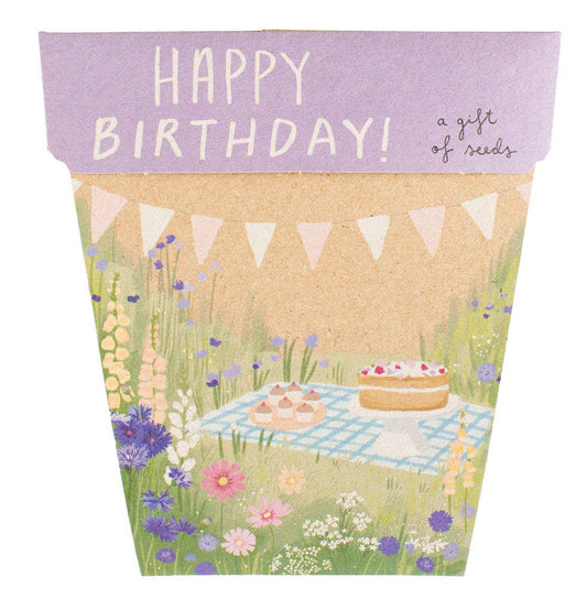 Happy Birthday Picnic Gift of Seeds (Australia Only)