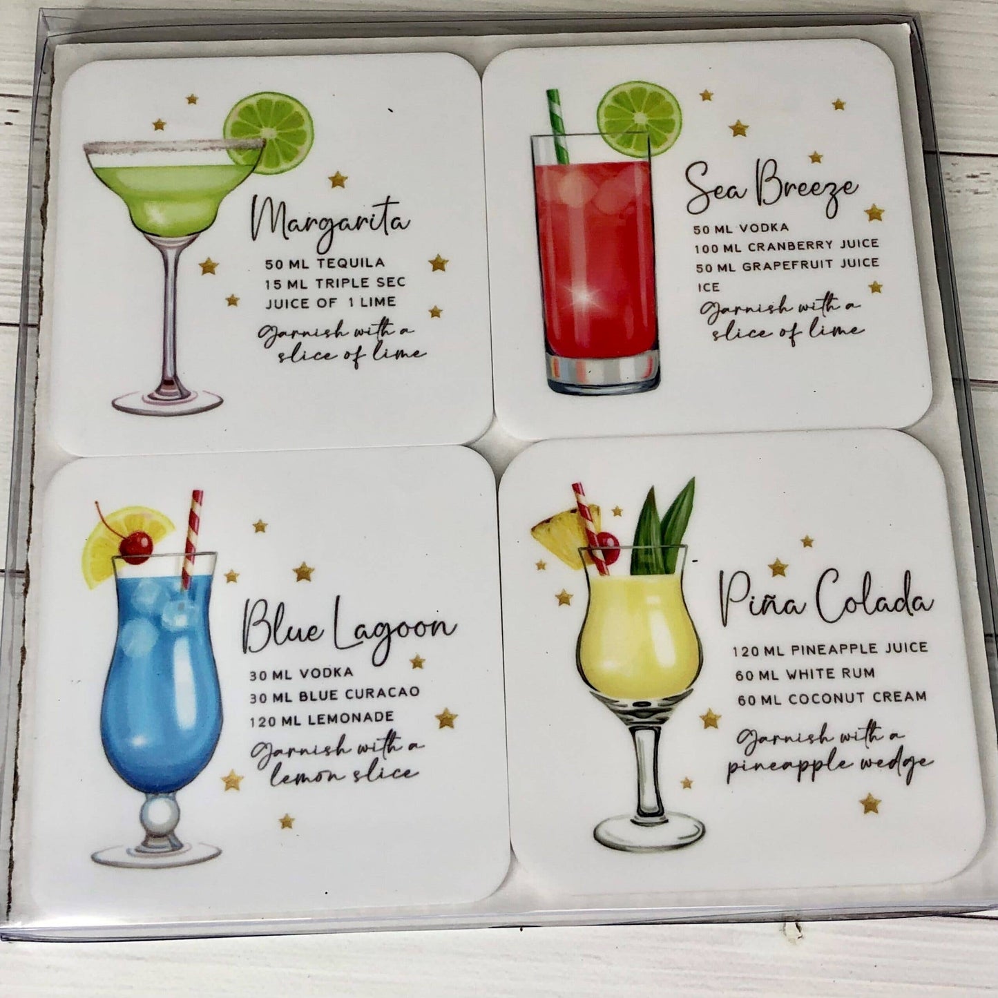 Cocktail Coaster Set