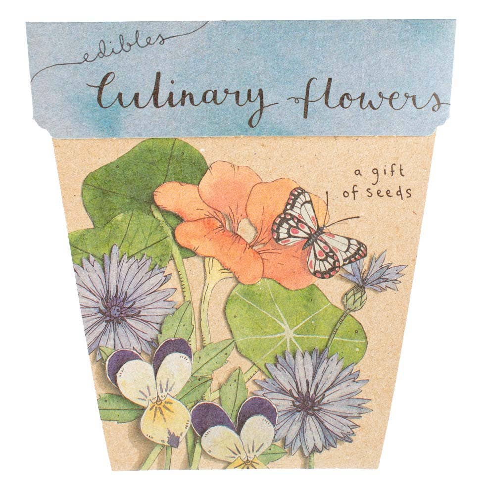 Culinary Flowers Gift of Seeds (Australia Only)