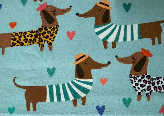 Heat Packs: Dachshund - roses